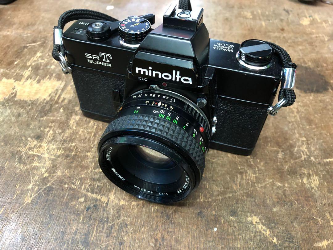 Minolta SRT Super 連原廠MC 50mm f17標準鏡