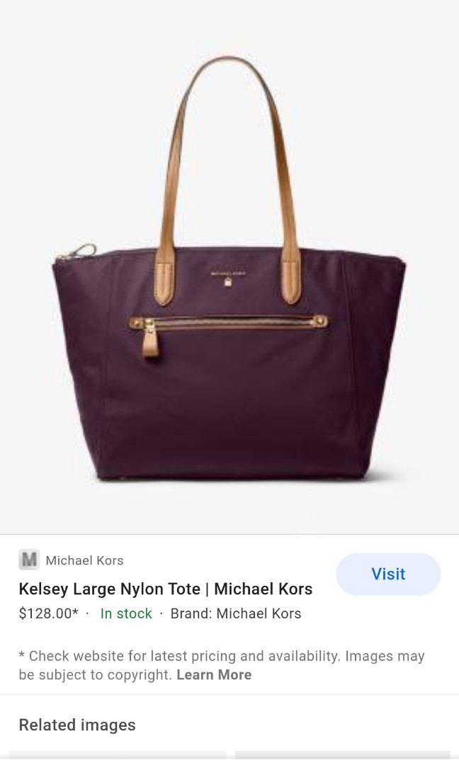 Kelsey medium clearance leopard nylon tote