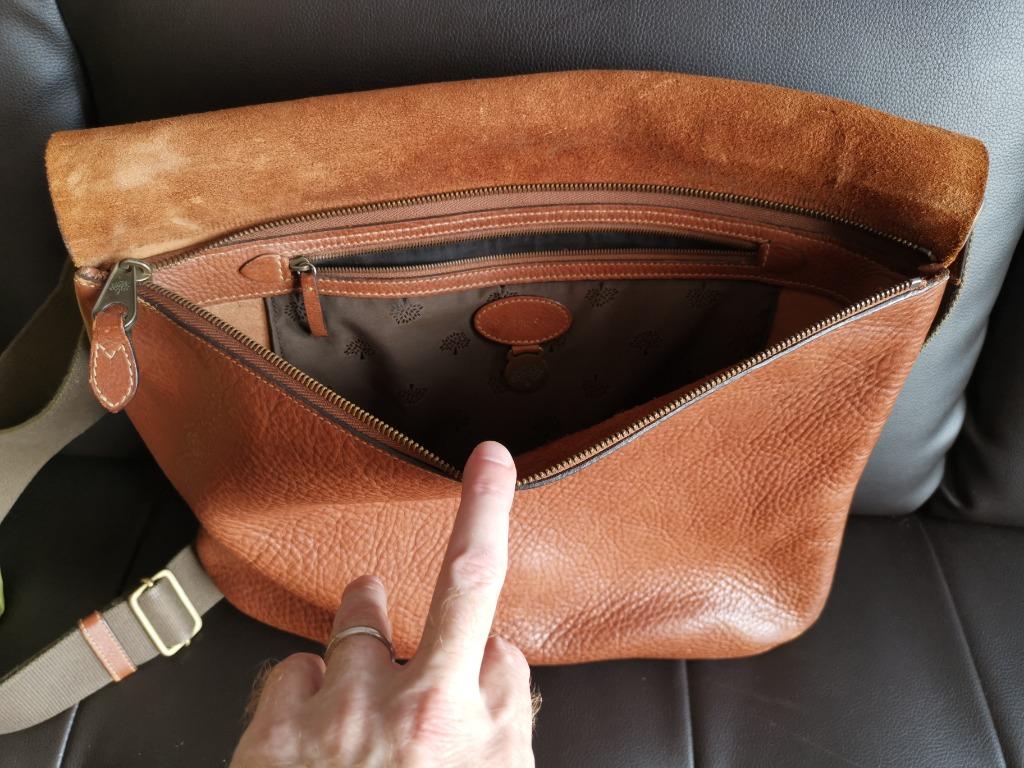 Mens mulberry messenger bag top