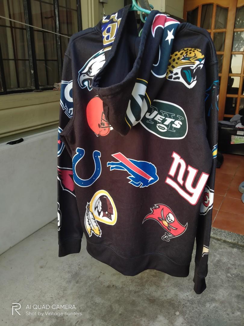 nfl hoodie with all teams