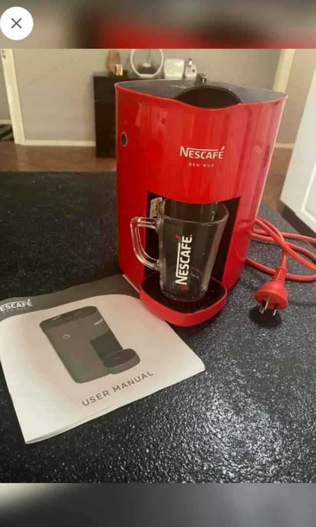 Nescafe Red Mug Coffee Maker Machine, TV & Home Appliances, Kitchen