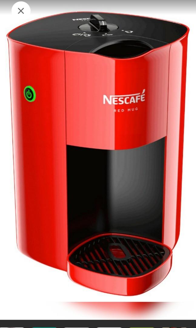Nescafe Red Mug Coffee Maker Machine, TV & Home Appliances, Kitchen