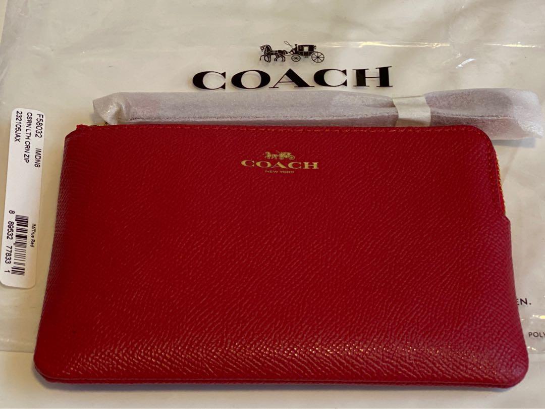 Csrn Lth Crn Zip Coach 2024 favors