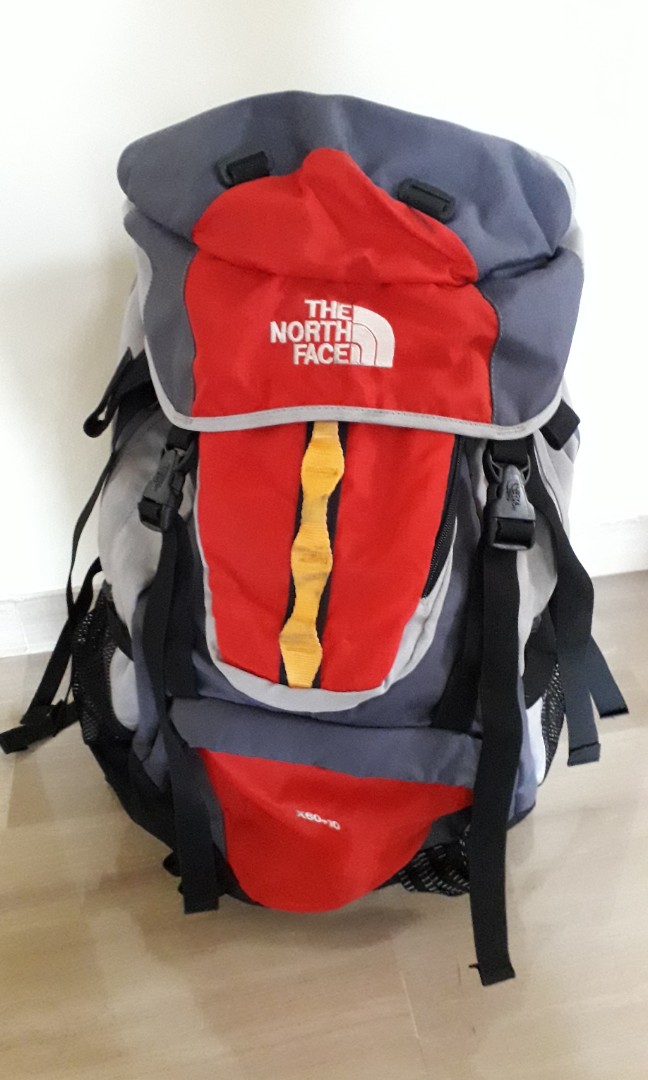 North Face Backpack, X60+10, Men's 