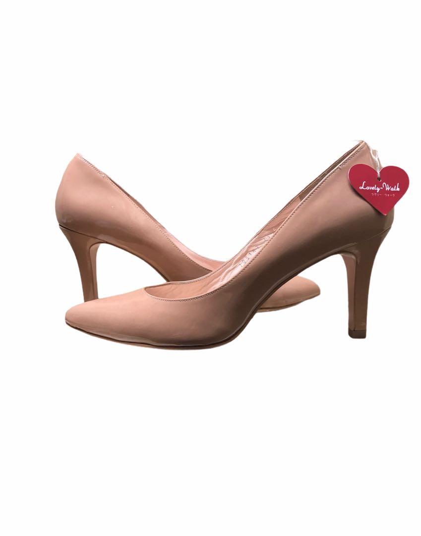 New Nude Heels From Seven Twelve Thirty Japan Shoes Women S Fashion Footwear Heels On Carousell