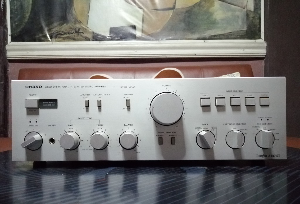 Onkyo Integra Stereo Integrated Amplifier for UR Speakers (Vintage