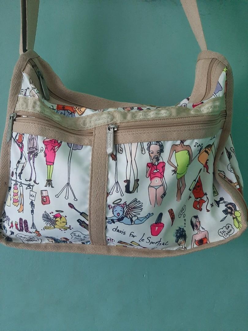 Orig LeSportsac Sling Bag (Category: Cross-body Bags) located in Talisay. Submitted by honeybabe23 (Listing ID 1084903037, Image 1). Description: Good as new. Clean Lining.