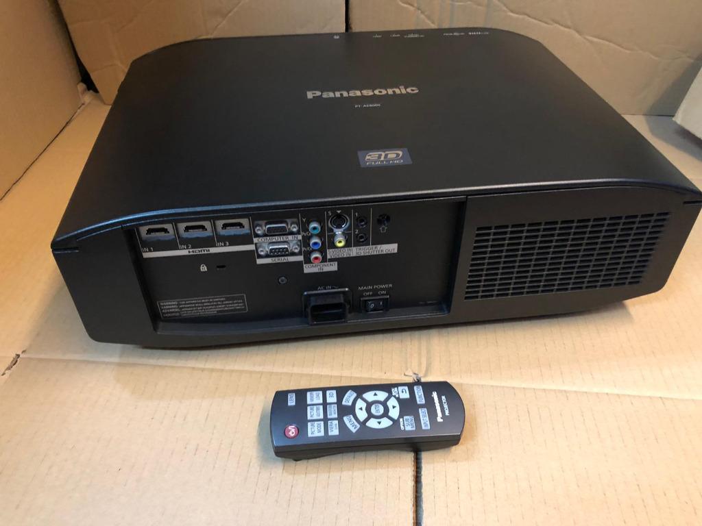 PANASONIC AE8000 Projector, 家庭電器, 電視 & 其他娛樂, 投影機 - Carousell