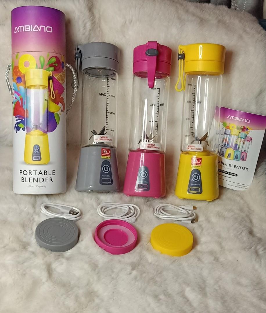 Ambiano Portable Fruit Blender USB Rechargeable Gift, TV & Home