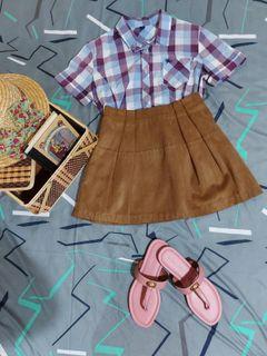 Plaid button down 