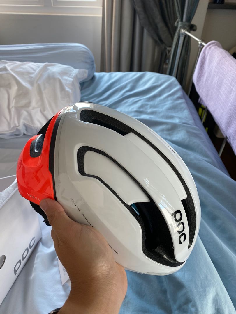 Poc omne air shop spin white orange