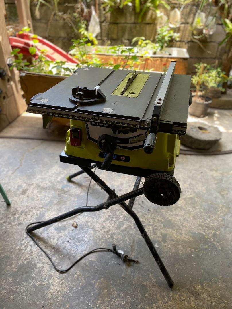 Ryobi Table Saw (Category: Construction Tools & Equipment) located in Mandaluyong City. Submitted by rtyu4th (Listing ID 1084932847, Image 3). Description: .