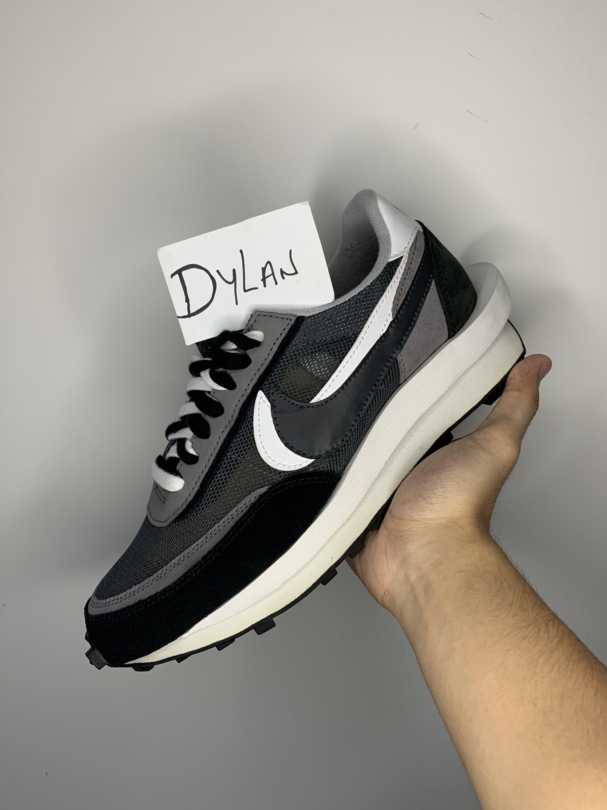 Waffle sacai black sale