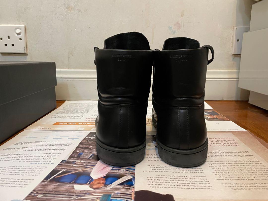 Saint laurent SL01 high top sneaker sneakers shoes