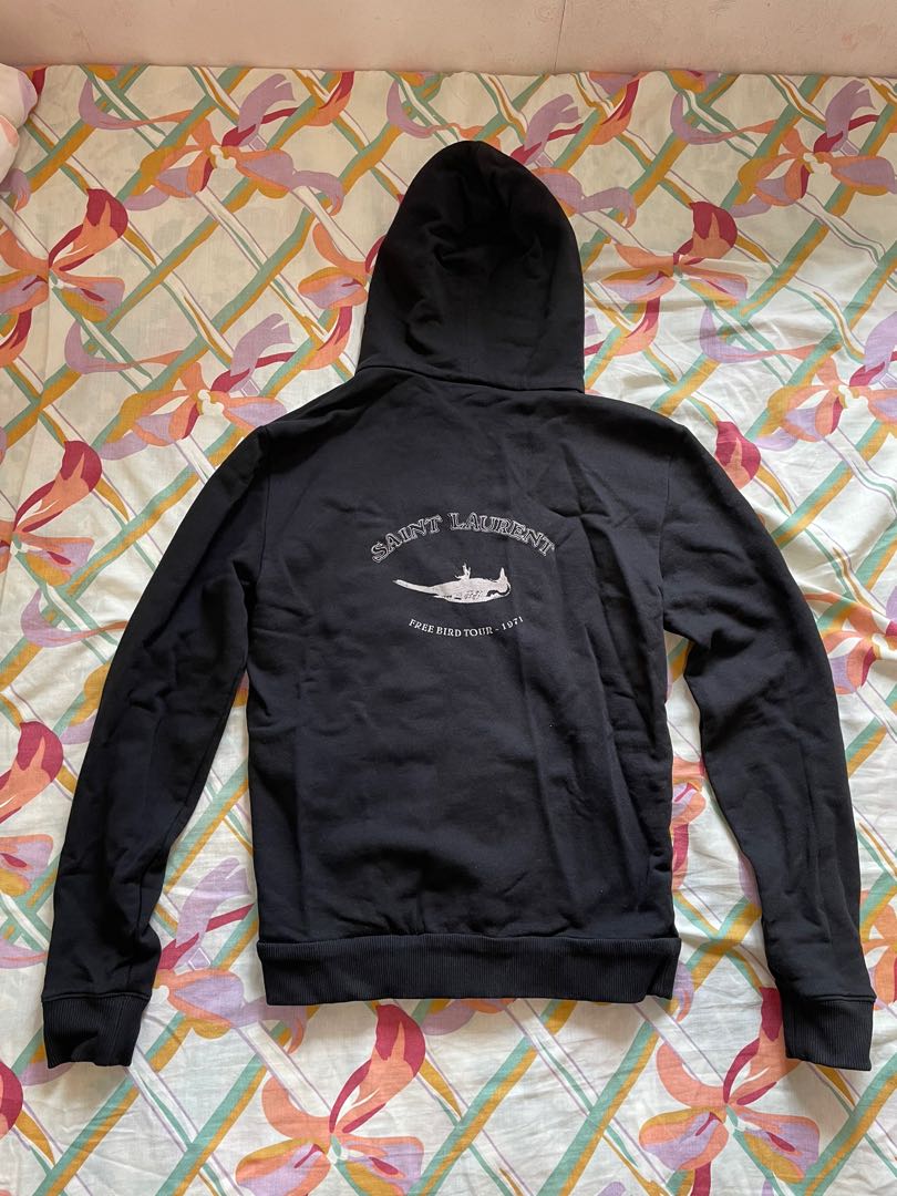 Saint Laurent Zip up hoodie free bird tour slp hedi slimane dior