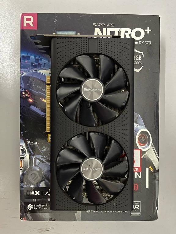 SAPPHIRE RX 580 4GB GDDR5 256BIT PULSE OC RX580 4G Graphic Card