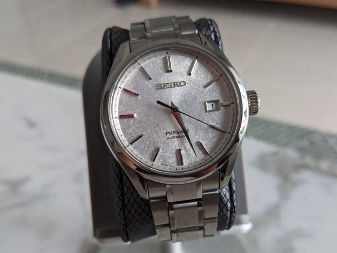 Reduced price Seiko Baby GS SARX055 Luxury Watches on Carousell