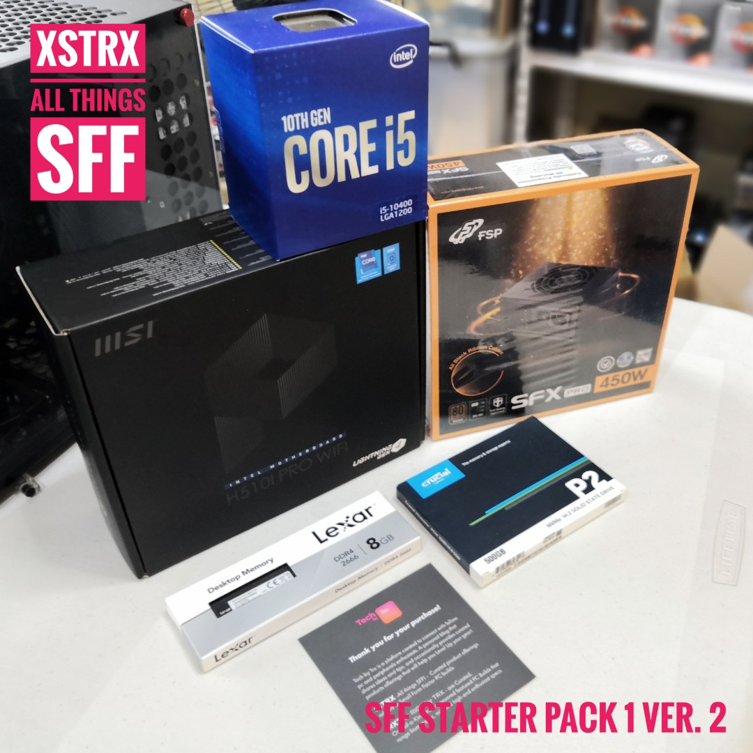 Sff Starter Pack 1 Ver 2 Computers Tech Parts Accessories Computer Parts On Carousell