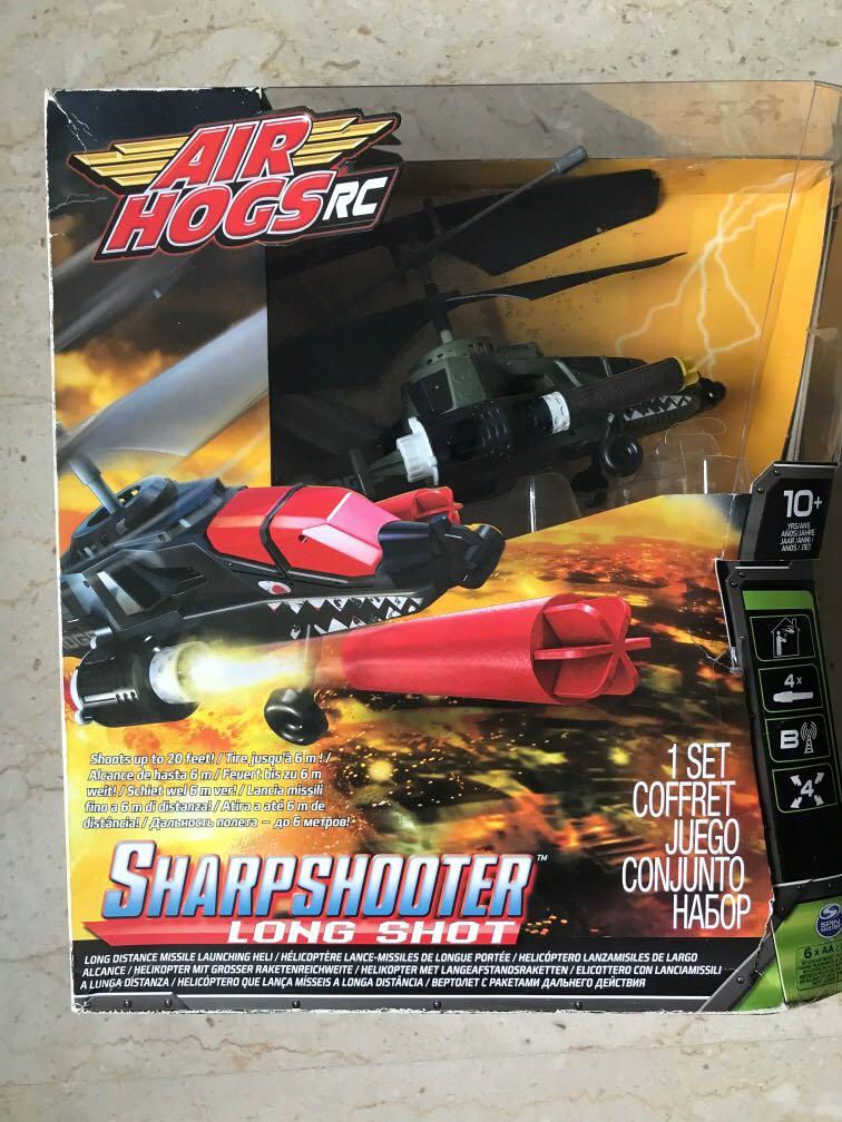 Sharpshooter Long shot remote control helicopter with missile
