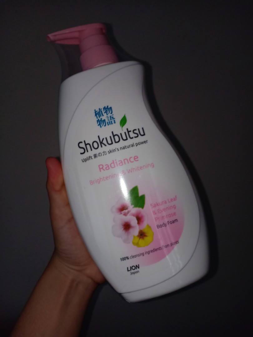 Shokubutsu Body Foam 900ml Beauty Personal Care Bath Body Body Care On Carousell