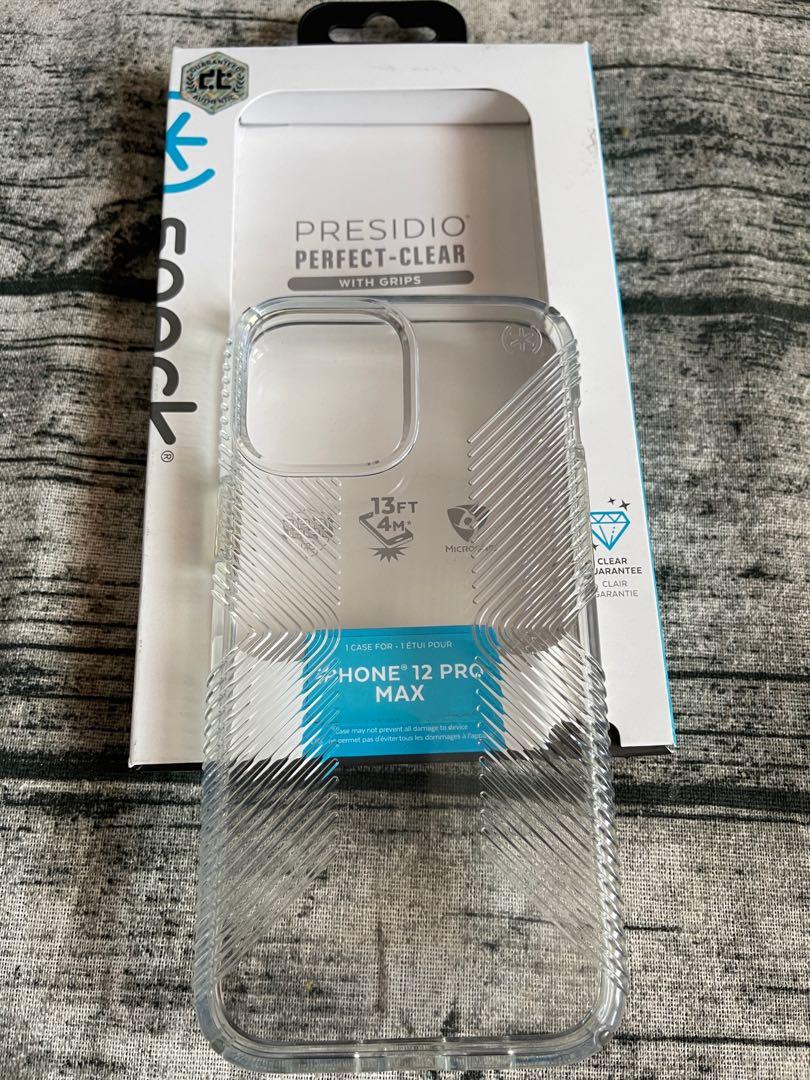 Speck Presidio Clear Grip For Iphone 12 Pro Max Mobile Phones Gadgets Mobile Gadget Accessories Cases Sleeves On Carousell