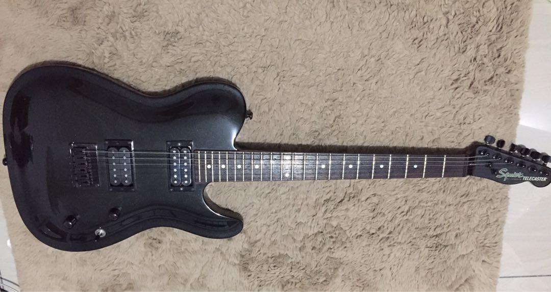 Squier double sales fat telecaster