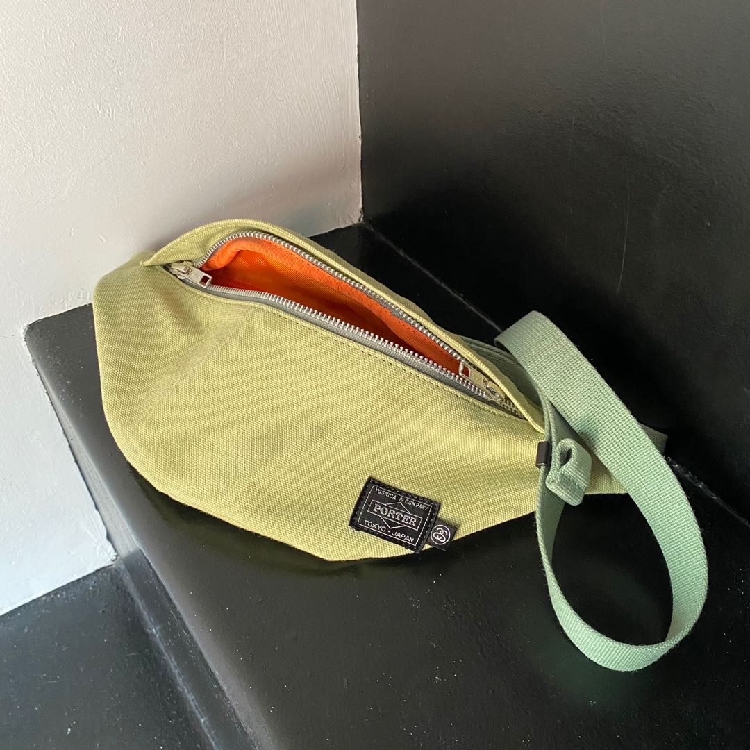 Stussy x Porter FW18 waist bag green