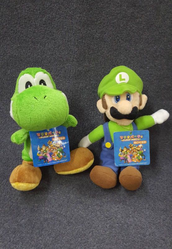 Mario party best sale plush set