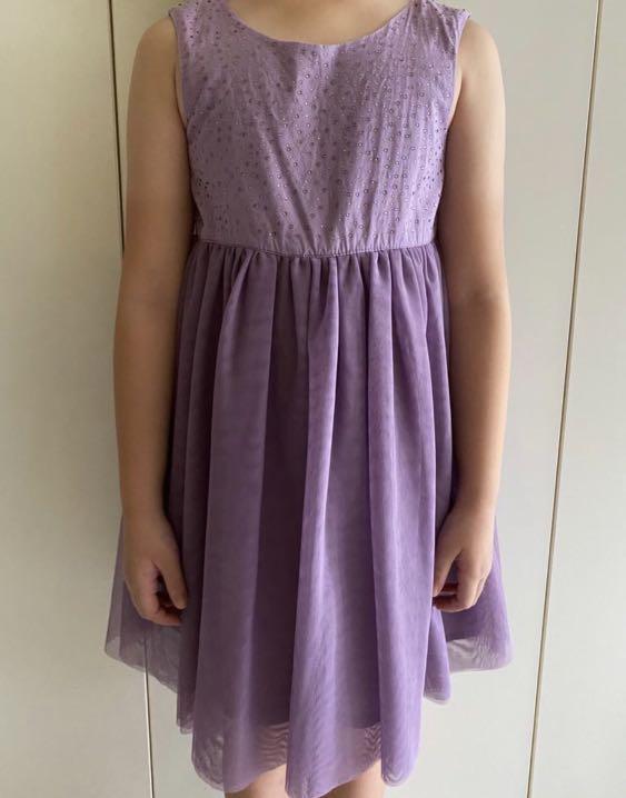 Target usa purple dress 6 years 6T 
