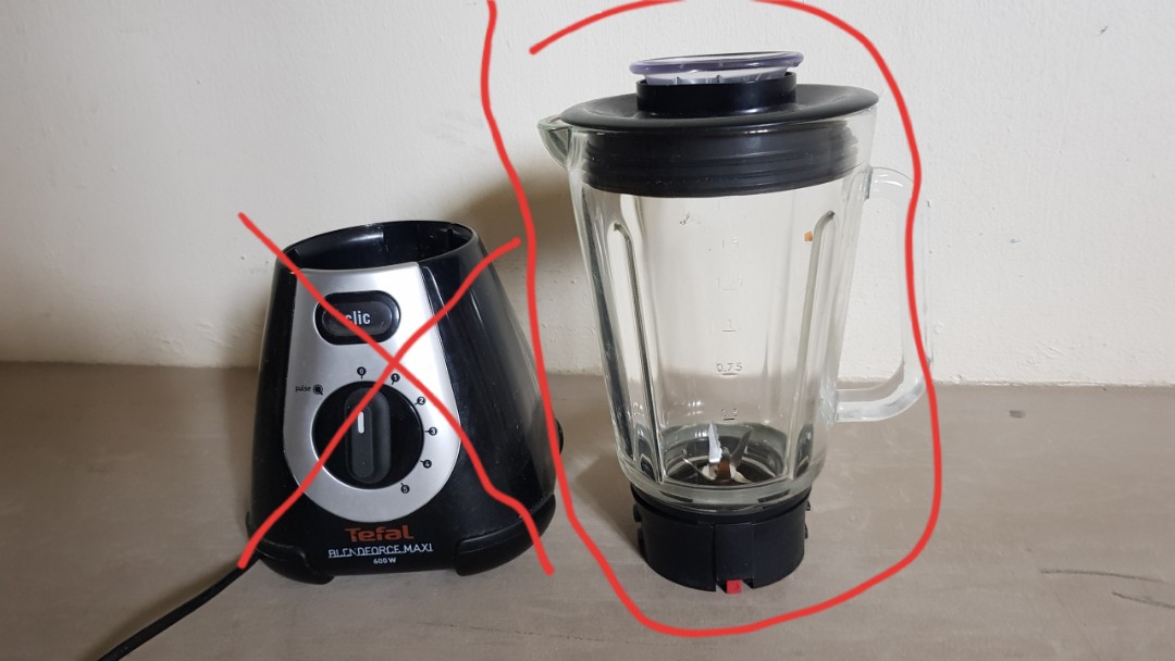 tefal blender glass jar(halal), TV & Home Appliances, Kitchen