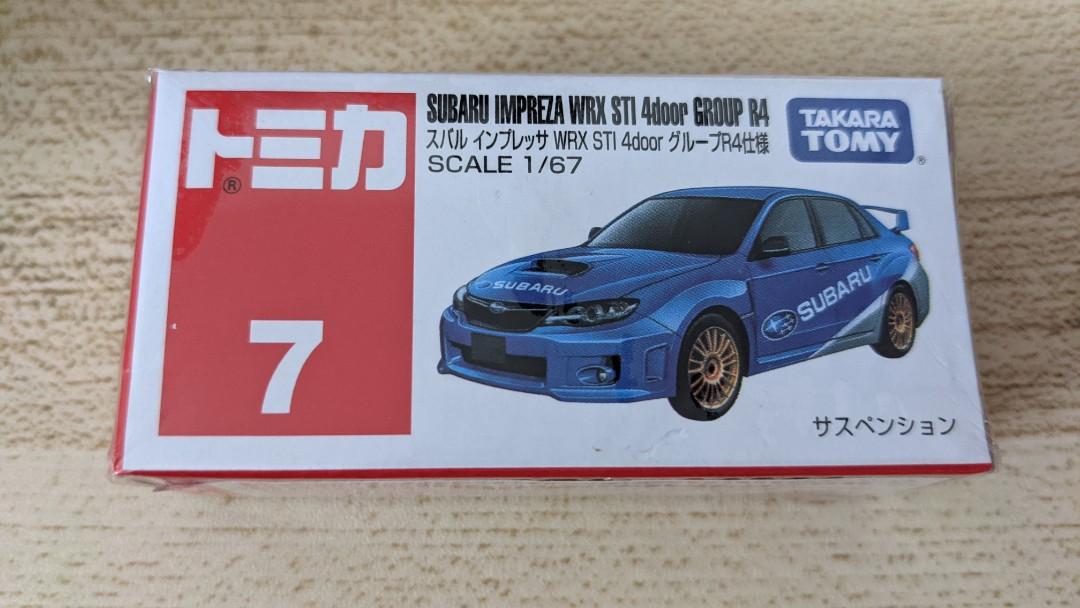 Tomy車仔subaru Impreza Wrx Sti 4door Group R4 興趣及遊戲 玩具 遊戲類 Carousell