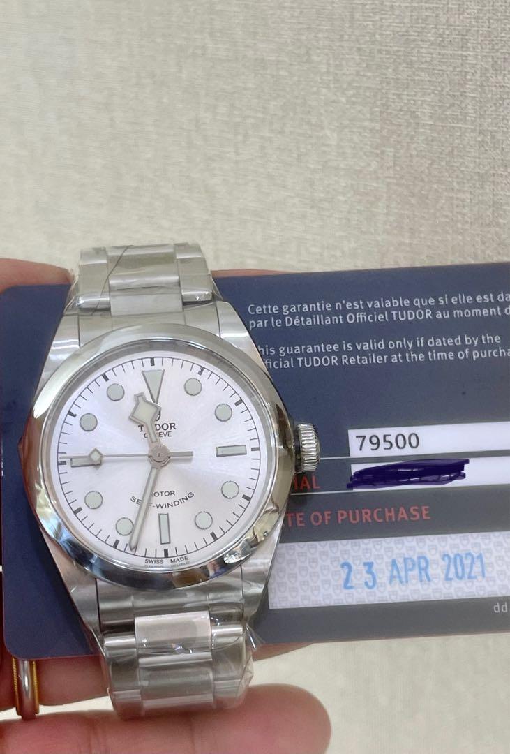 Tudor black bay 36, 名牌, 手錶- Carousell