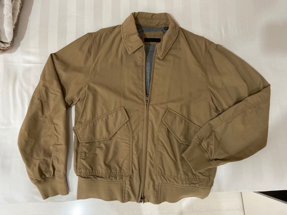 uniqlo khaki jacket