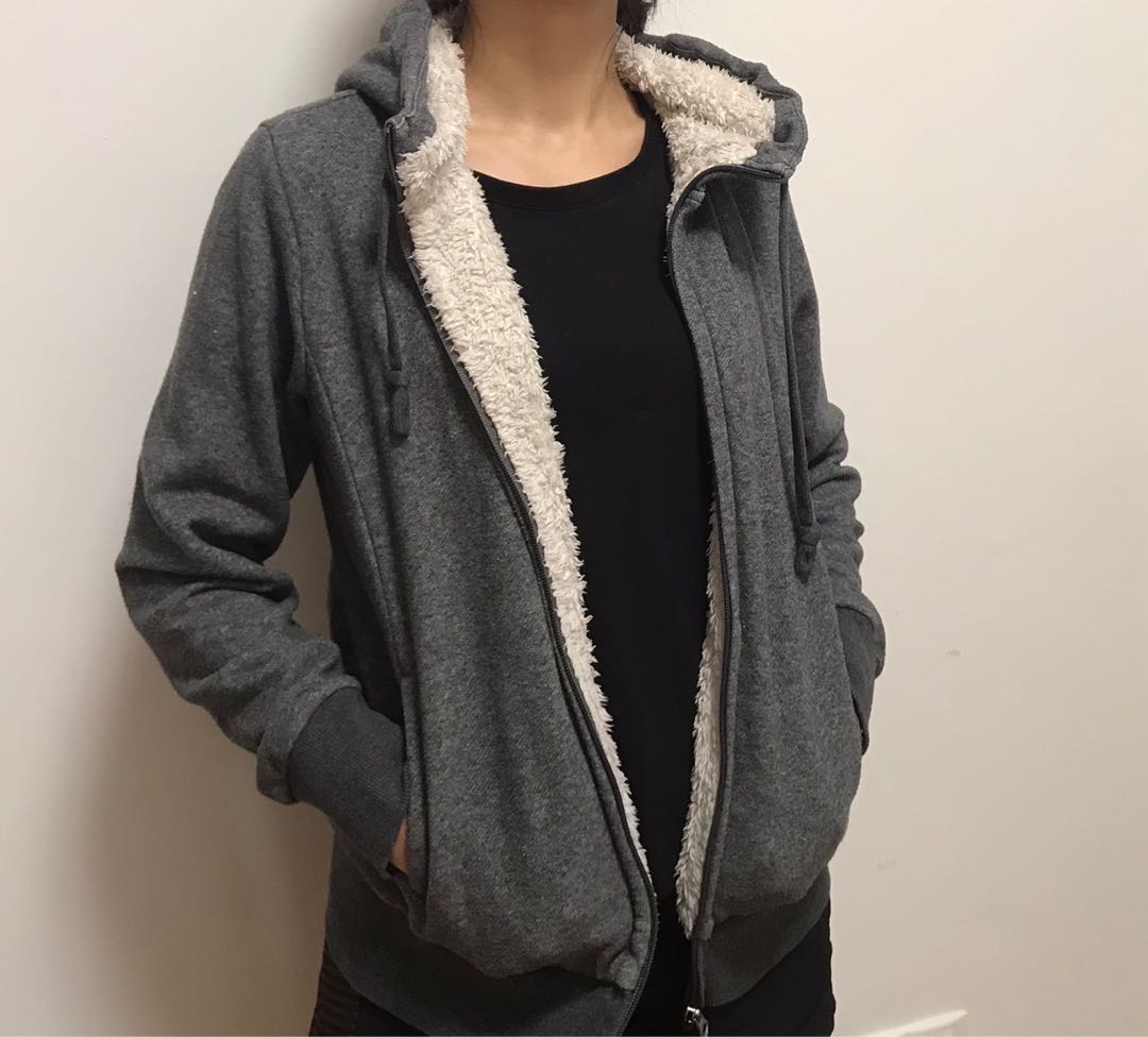 Uniqlo fleece outlet lined jacket