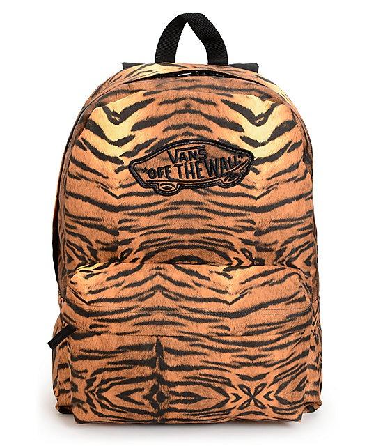 Vans sale tiger backpack