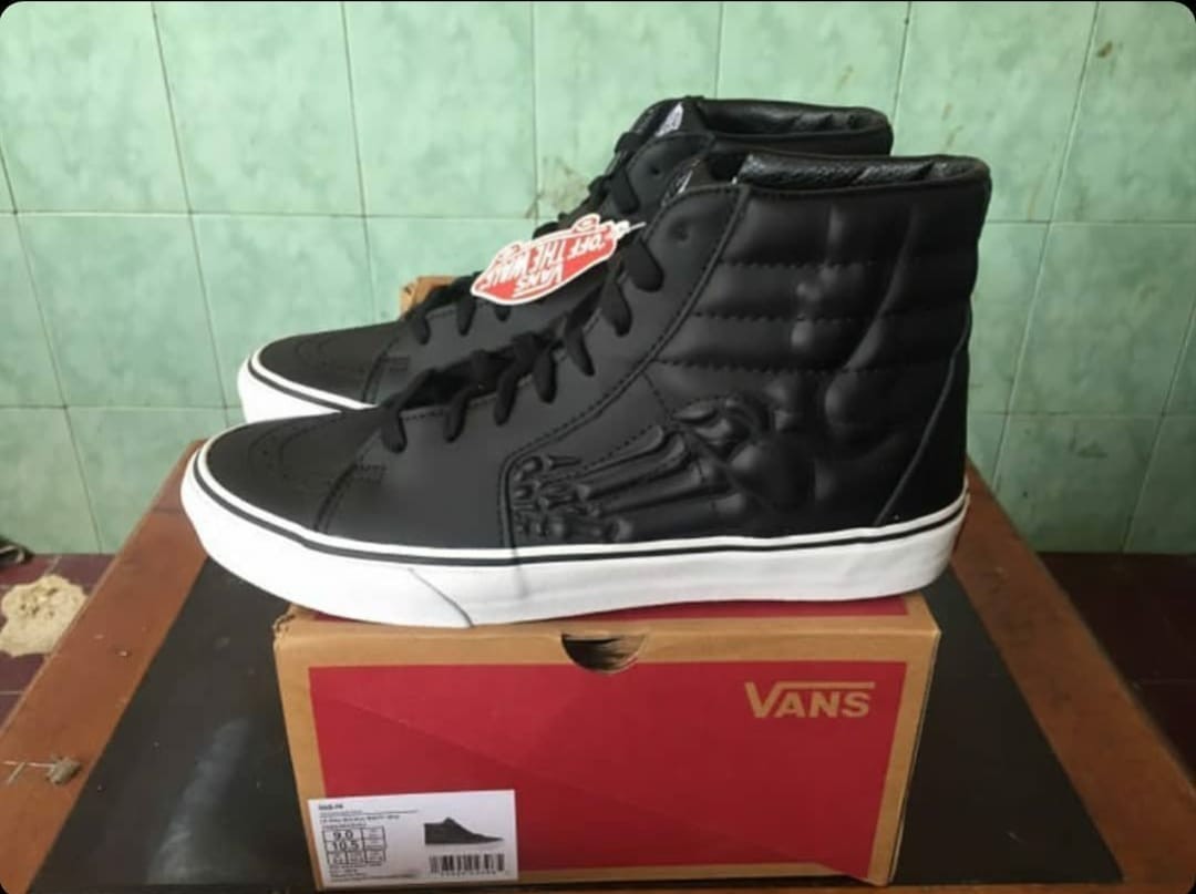 Vans sk8 hi top x ray bones