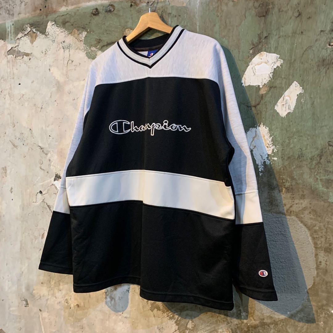 Vintage Champion Hockey Jersey Men s Fashion Tops Sets