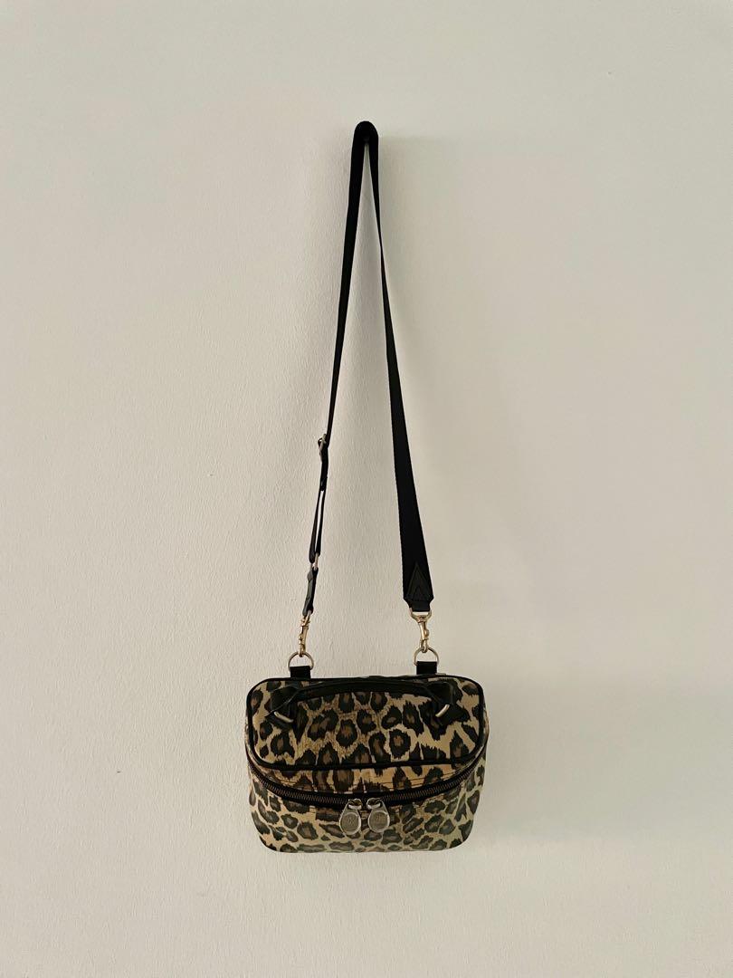 Vintage Junior Gaultier (Jean Paul Gaultier) Leopard-Print Makeup Bag