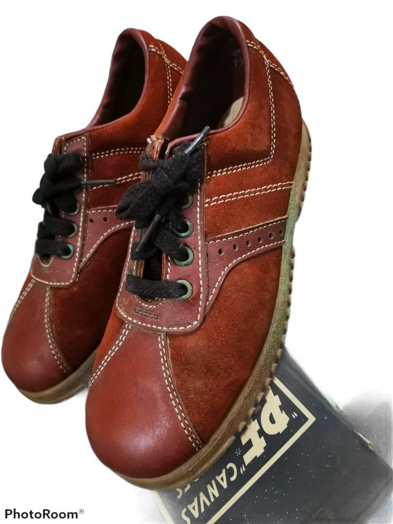 Vintage levis orange tab leather oxford shoes 70s 80s Women s