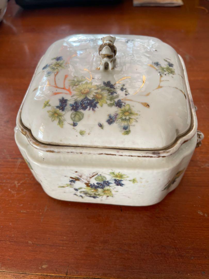Vintage rectangular steamer container, Furniture & Home Living