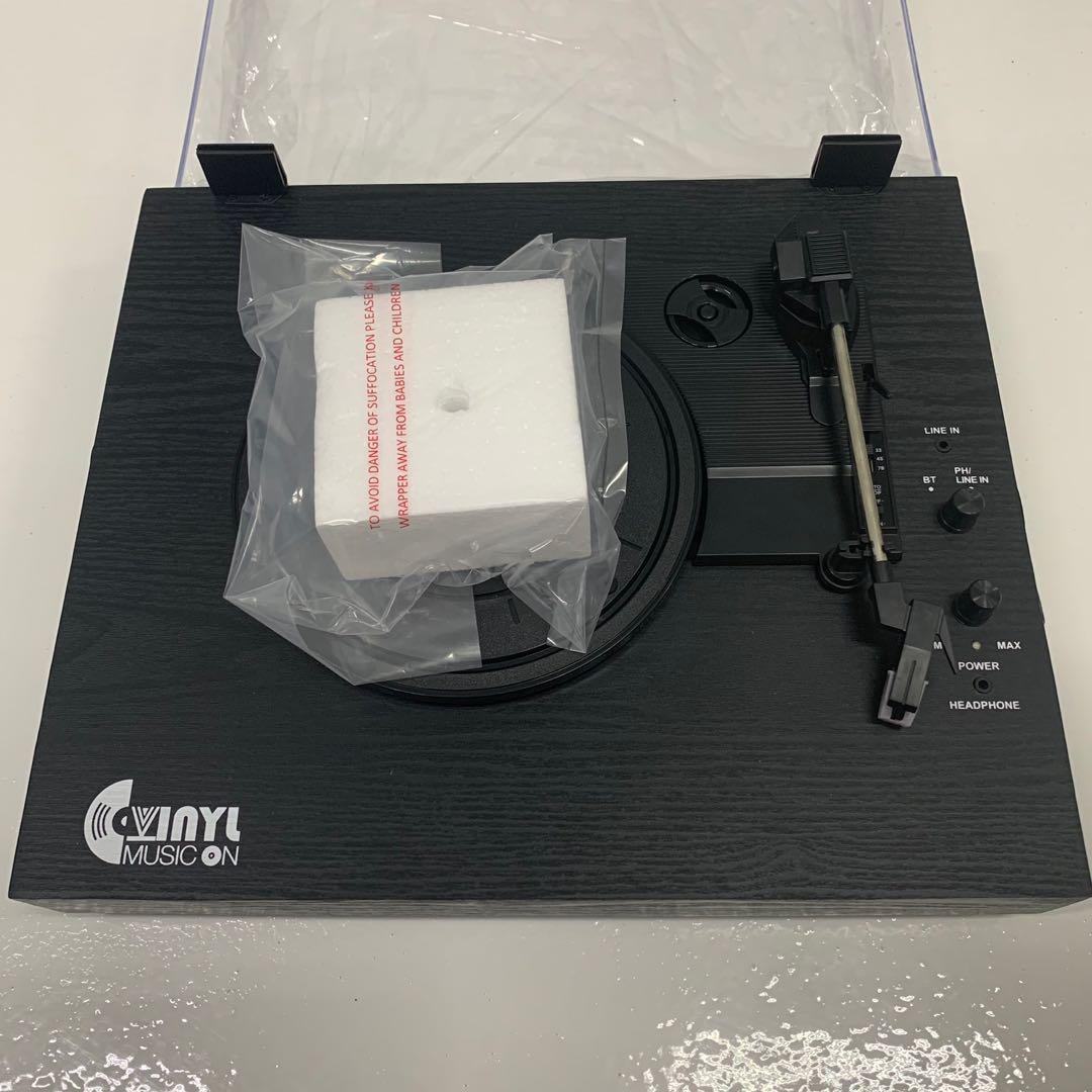 Vinyl Retro Record Player Vintage Turntable (VMO008), Audio, Portable