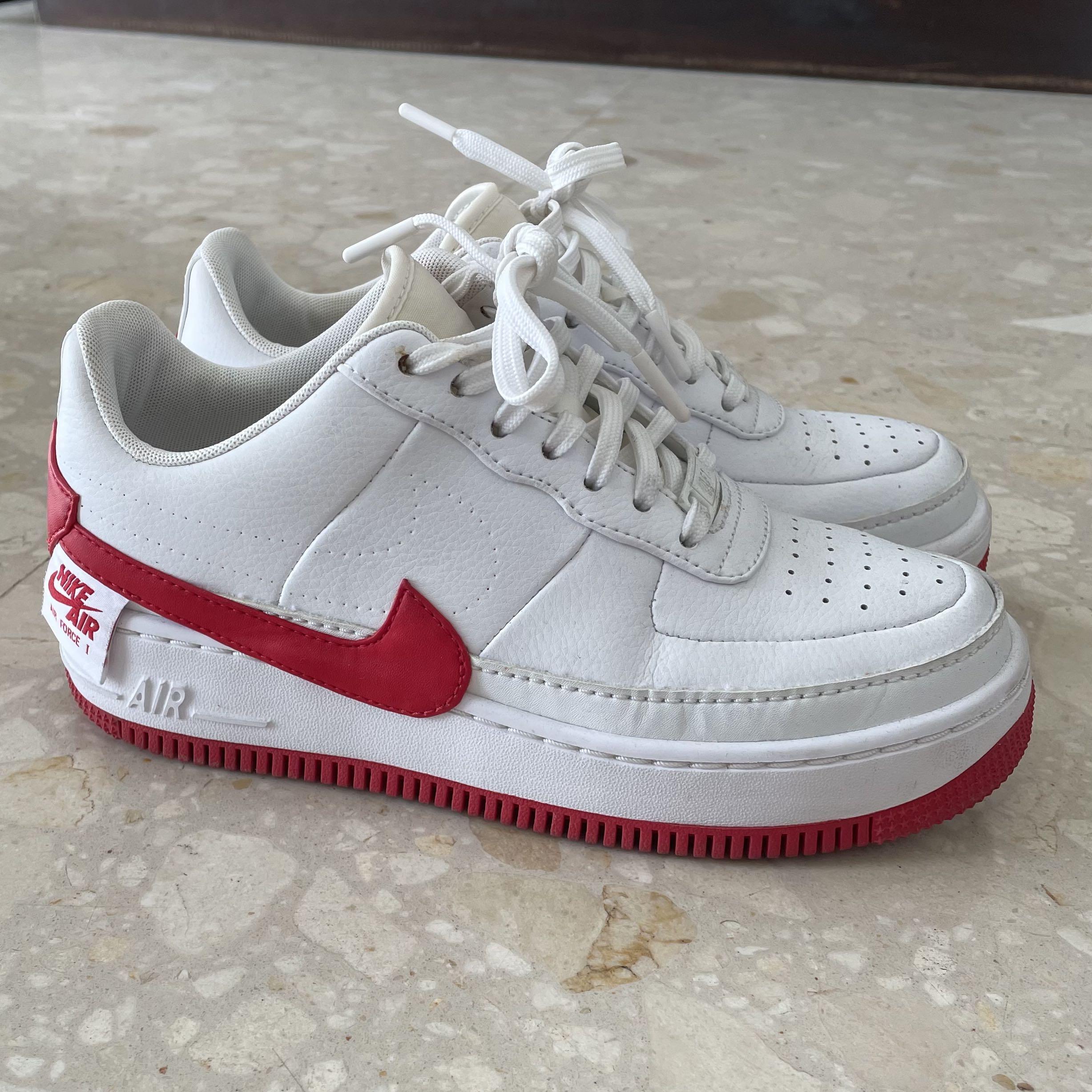 Nike air force 1 jester women's red new arrivals