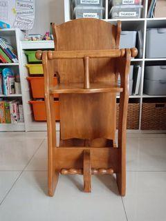 Wooden 3 in 1 high chair