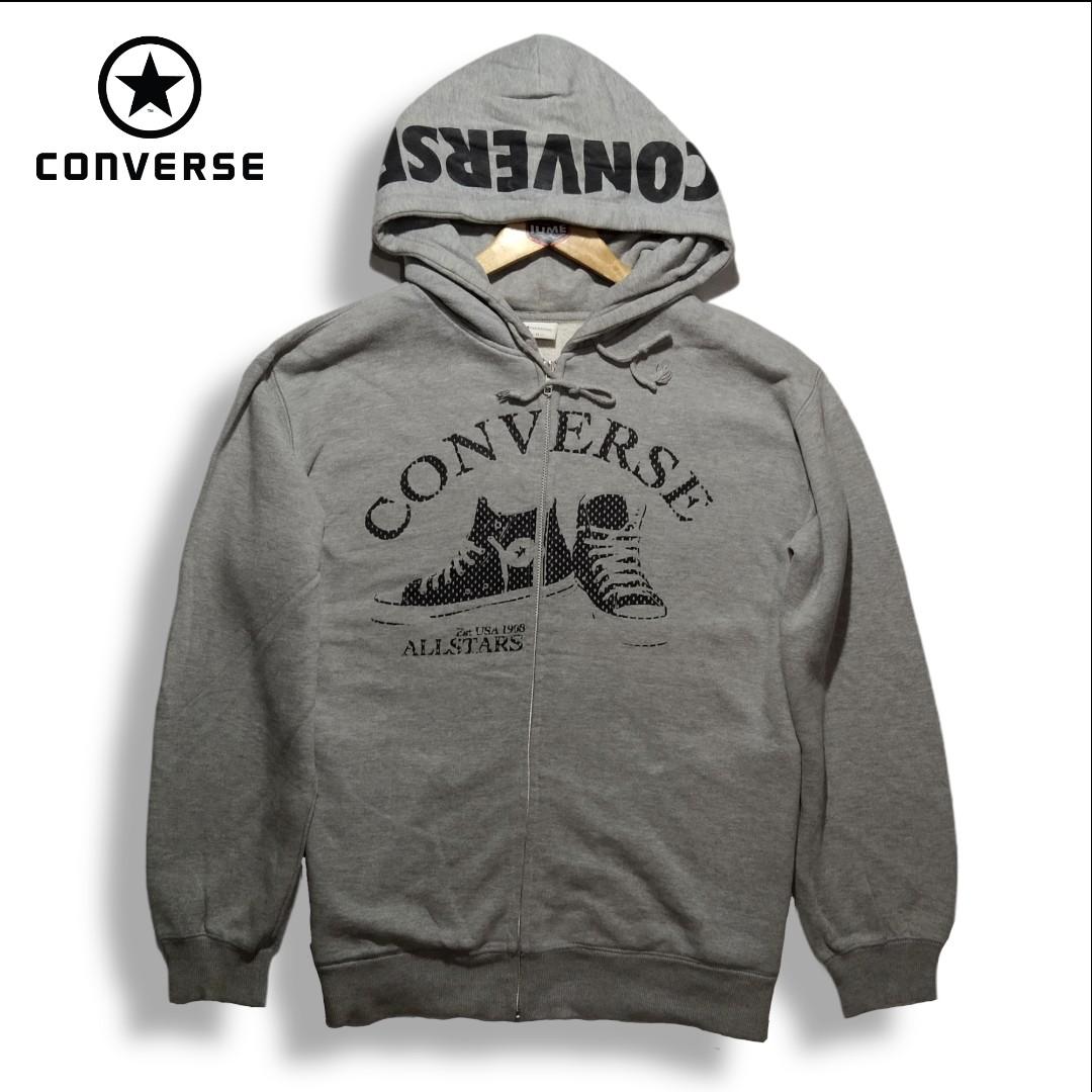 Zip hoodie shop converse original