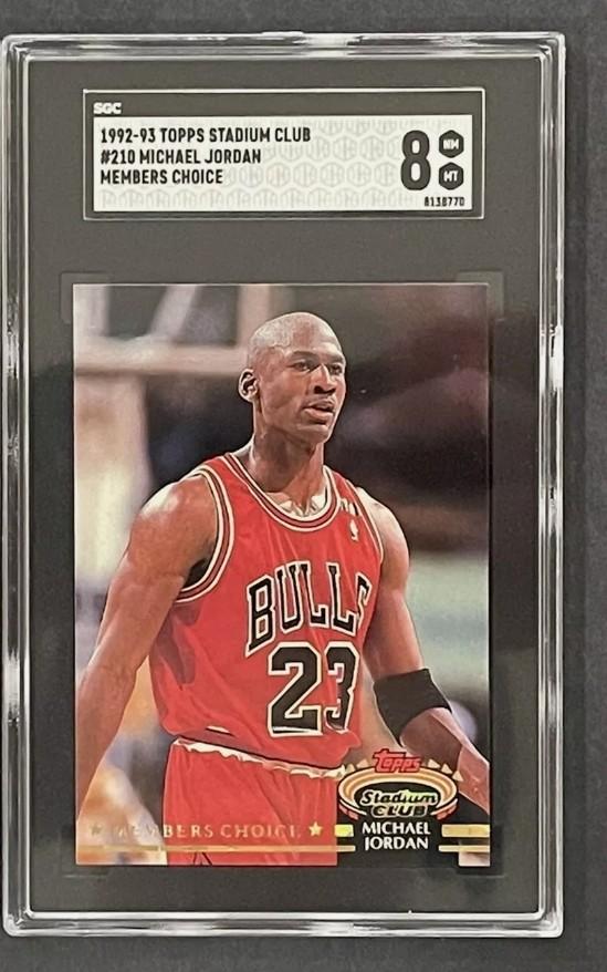 Michael jordan stadium club 210 Clearance
