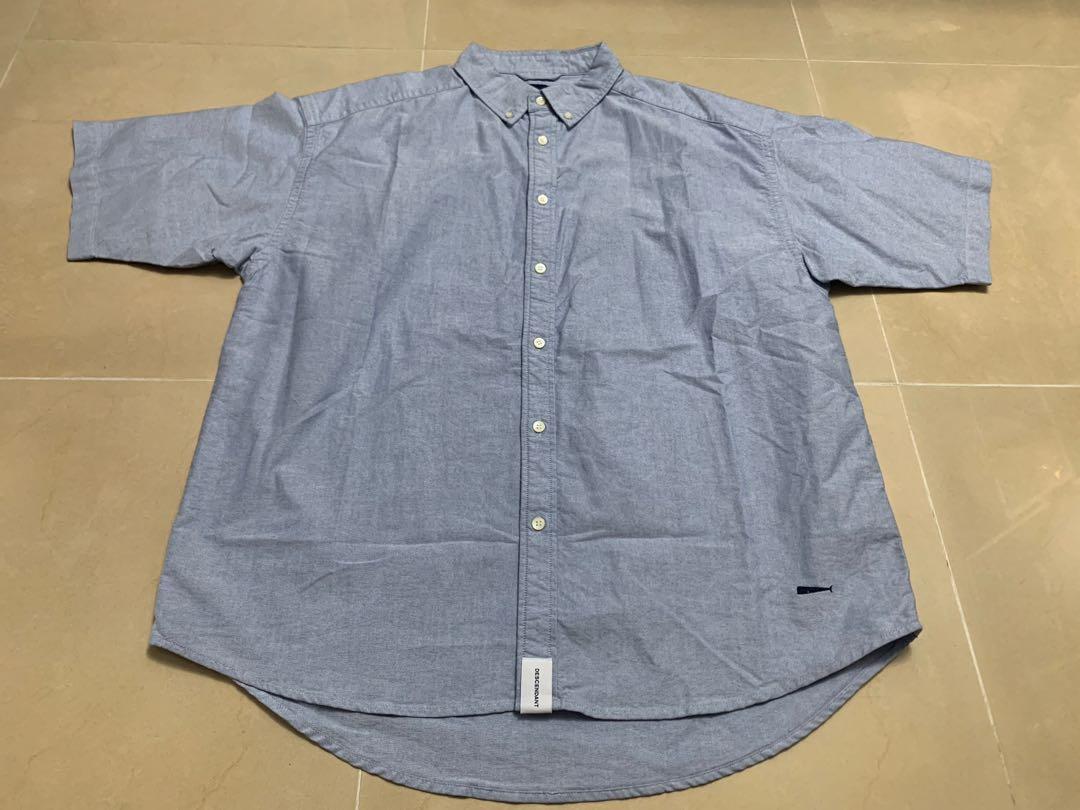 20ss Descendant Truman B.D. Shirt Full size Blue size 3 wtaps