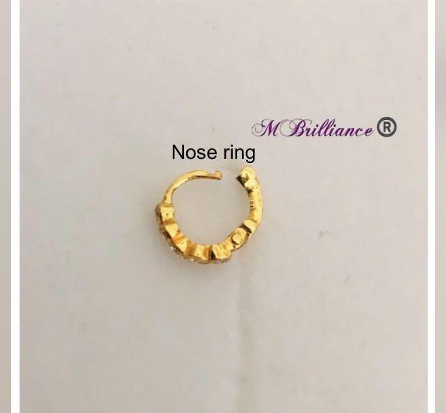 916 gold cheap nose stud