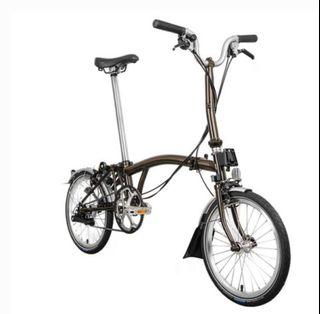 🚲 Brompton M6L Black Lacquer + Local Set + Ready Stock