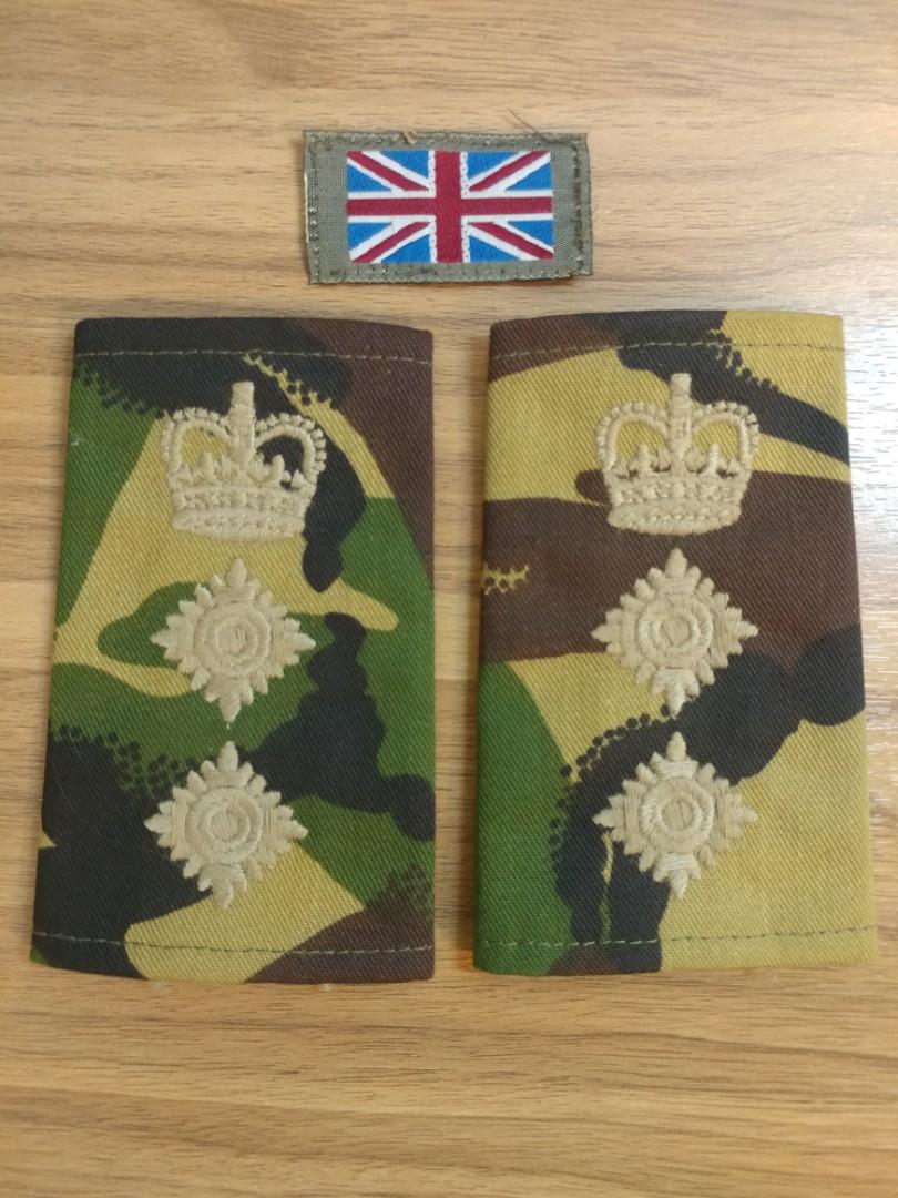 英軍陸軍上校階級章dpm New 古董收藏 古董收藏 Carousell