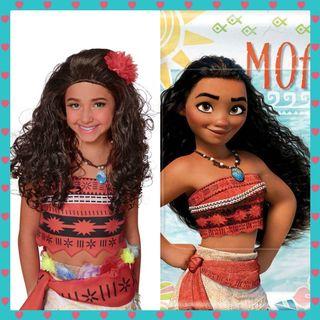 迪士尼慕安娜 Moana - 女童假髮